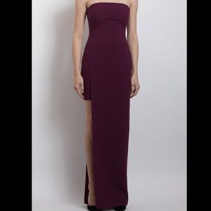 Likely “Demeyer Dress” in plum